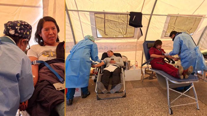 Campañas de donación voluntaria permitieron recolectar más de 140 unidades de sangre en Puno y Melgar